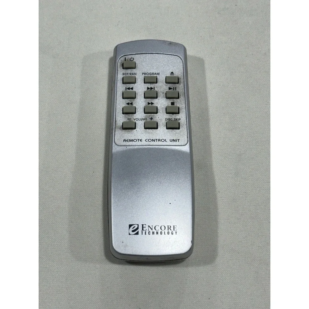 Encore Technology Stereo or Home Audio System Remote Control